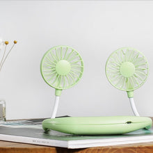 Laden Sie das Bild in den Galerie-Viewer, Tragbarer Nackenventilator