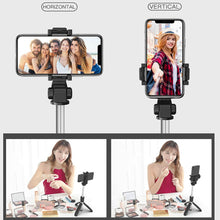 Laden Sie das Bild in den Galerie-Viewer, ELECTOP® Bluetooth Selfie-Stick inkl. Stativ