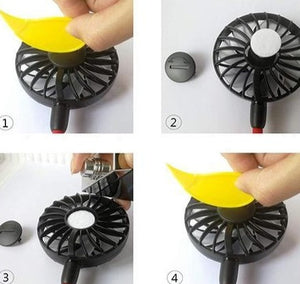 Tragbarer Nackenventilator