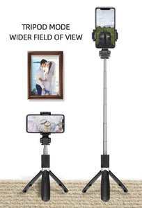 ELECTOP® Bluetooth Selfie-Stick inkl. Stativ