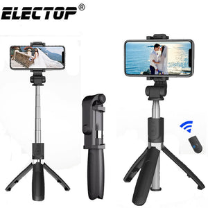 ELECTOP® Bluetooth Selfie-Stick inkl. Stativ