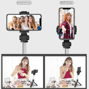 ELECTOP® Bluetooth Selfie-Stick inkl. Stativ